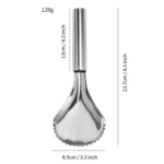 Stainless Steel Pumpkin Scooper Multi-functional Manual Corer Fruit Flesh Separator - Image 2