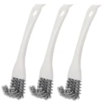 3pcs 2-in-1 Kitchen Stove Cleaning Brush Shovel Barbecue Rack Cleaning Brush
