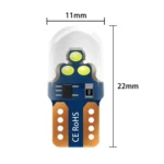 10pcs W5W Width Indicator Light Flashing LED Crystal License Plate Light - Image 2