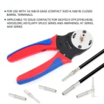 DTM Crimping Pliers Automotive Connector Terminal Crimping Tool - Image 5