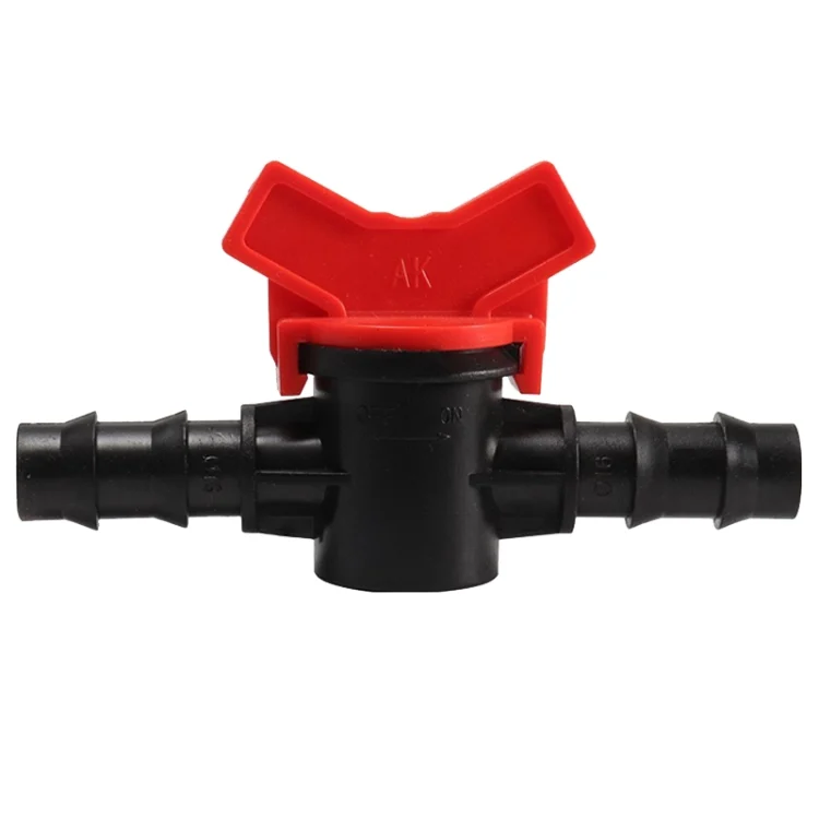16PE Pipe Switch Ball Valve Greenhouse Irrigation Watering Switch Accessories
