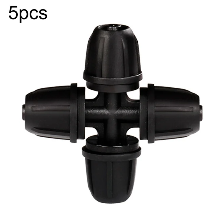 5pcs 4/7 Pipe Fitting Drip Irrigation Accessories Gardening Irrigation Watering Fittings