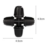 5pcs 4/7 Pipe Fitting Drip Irrigation Accessories Gardening Irrigation Watering Fittings - Image 2