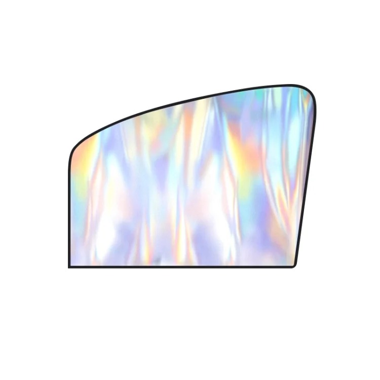Colorful Titanium Silver Magnetic Car Sun Protection Sunshade Curtain