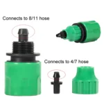 2pcs Faucet Hose Connector Gardening Drip Irrigation Car Wash Rifle Fitting - Image 5