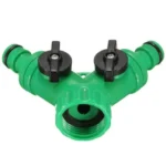 2 Way Garden Plumbing Hose Quick Connect Switch Horticultural Irrigation Faucet Ball Valve - Image 3