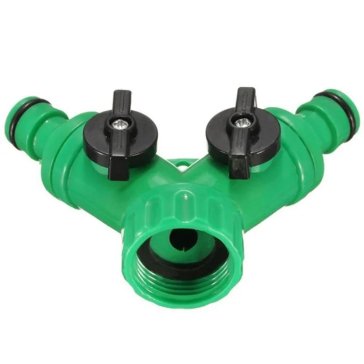 TBD06049213_B2.webp 2 Way Garden Plumbing Hose Quick Connect Switch Horticultural Irrigation Faucet Ball Valve - Image 3