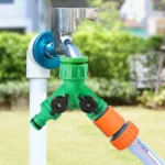 2 Way Garden Plumbing Hose Quick Connect Switch Horticultural Irrigation Faucet Ball Valve - Image 6