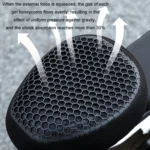 Motorcycle Breathable Massage Waterproof Sun-proof Silicone Seat Cushion - Image 3