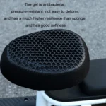 Motorcycle Breathable Massage Waterproof Sun-proof Silicone Seat Cushion - Image 4