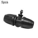 5pcs 8/11 To 4/7 Reducing 3 Way Drip Irrigation Fittings Gardening Hose Micro Spray Fitting