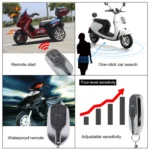 Electric Vehicle Anti-theft Remote Alarm Keyless Quick Vehicle Search - Image 9