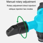 Automatic Rotating Plastic Ground Sprinkler Garden Lawn Triangle Spraying Nozzles - Image 7