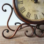 Iron Mute Clock Retro Living Room Decoration Clock - Image 4