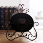 Iron Mute Clock Retro Living Room Decoration Clock - Image 5
