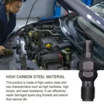 Automobile Double-Ended Spark Plug Thread Repair Tool - Image 4