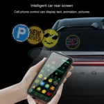 HI.GROOM Car LED Customized Pixel Emoticon Lights Bluetooth Remote Control Interactive AI Screen - Image 8