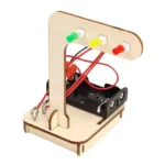 Traffic Signal Light Technology Small Production Traffic Light Physics Circuit Experiment Material Kit - Image 2