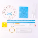 Children DIY Water Drops Clock Pupils Science Experiment Teaching Aids Physics Science Puzzle Toys - Image 5