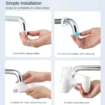 Kitchen Foam Pumping Flushing Water Faucet Extender - Image 16