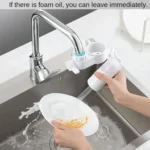 Kitchen Foam Pumping Flushing Water Faucet Extender - Image 10