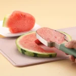 3-in-1 Watermelon Tools Stainless Steel Watermelon Popsicle Cutter Fruit Slicer Peeler Knife Fork - Image 5