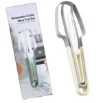 3-in-1 Watermelon Tools Stainless Steel Watermelon Popsicle Cutter Fruit Slicer Peeler Knife Fork - Image 9