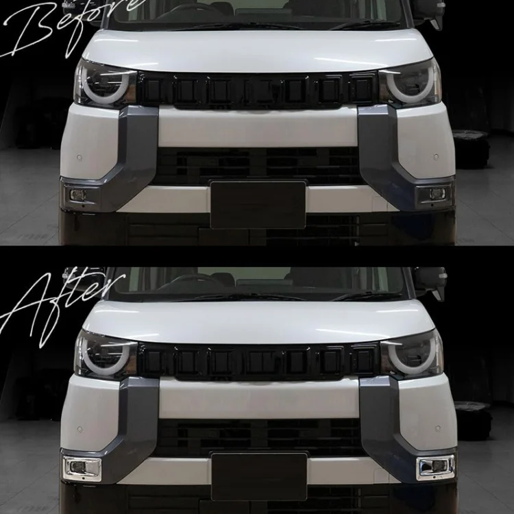 TBD06049390_3.webp For 2023 Mitsubishi Delica Mini Right-hand Drive Front Bumper Fog Lamp Cover - Image 4