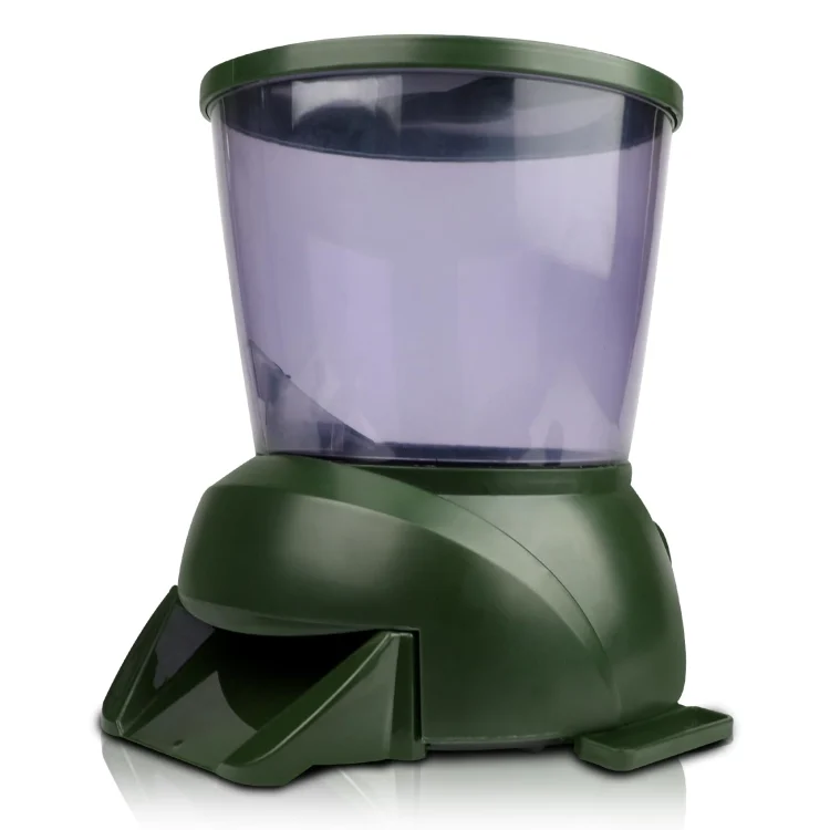 TBD0604940001A.webp 4.25L Aquarium Automatic Feeder Timing Dosing Fish Tank Pond Feeder - Image 1