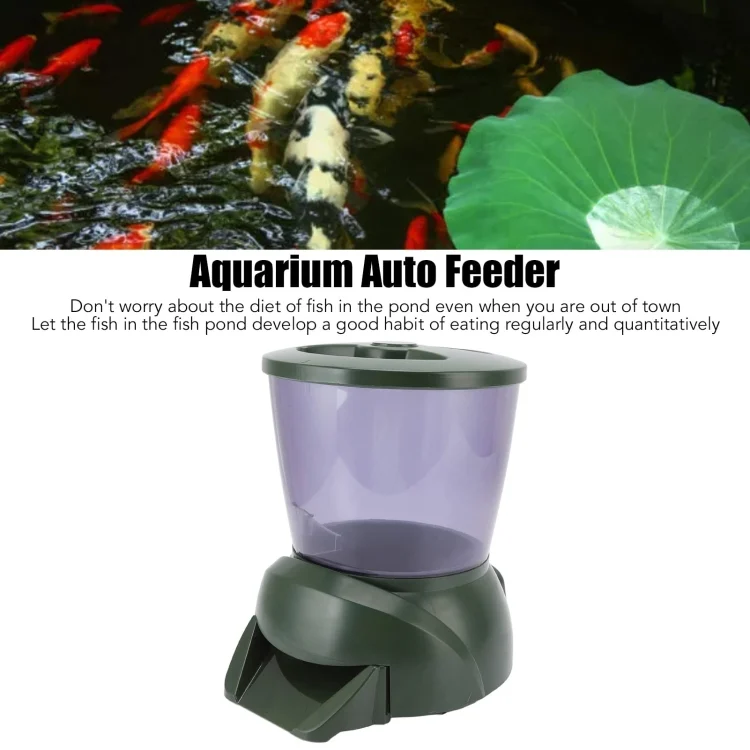 TBD06049400_B2.webp 4.25L Aquarium Automatic Feeder Timing Dosing Fish Tank Pond Feeder - Image 3