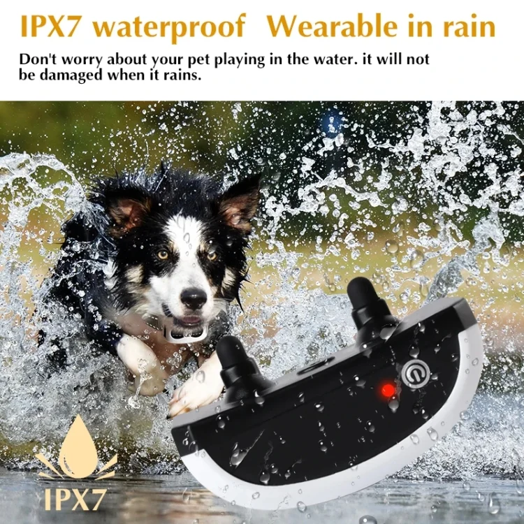TBD06049428_B8.webp Pet Electronic Fence Wireless Stop Barker Outdoor Dog Collar Remote Control Dog Trainer - Image 9