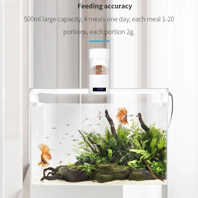 TBD06049443_B11.webp USB Direct Plug / Battery Dual-Use Automatic Fish Feeder Timing Dosing Feeder - Image 12