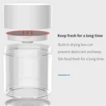 USB Direct Plug / Battery Dual-Use Automatic Fish Feeder Timing Dosing Feeder - Image 4