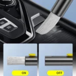 3-In-1 Car Air Outlet Double-Head Cleaning Brush Multi-Functional Detail Brush With Hammer - Image 5