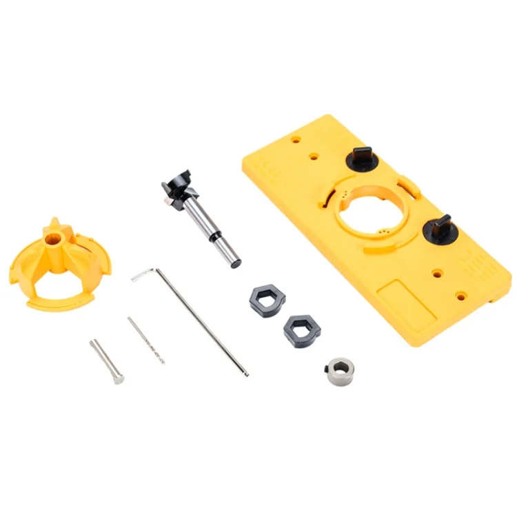 Fonson 35MM Woodworking Hinge Hole Opener Wooden Door Hinge Locator