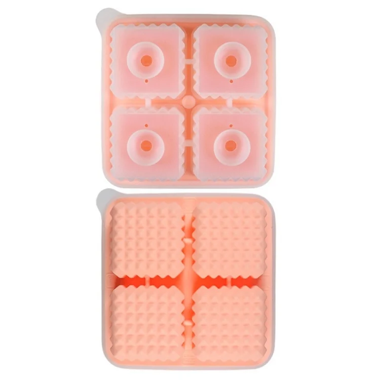 Bar Home Baking Silicone Ice Mold Whiskey Ice Box