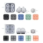 Bar Home Baking Silicone Ice Mold Whiskey Ice Box - Image 3