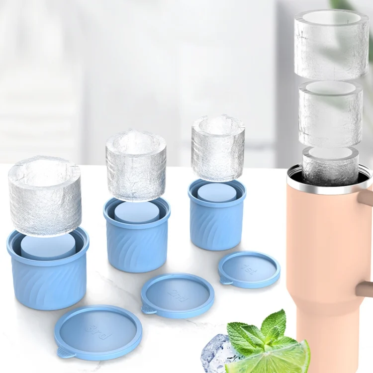 TBD06049495_B1.webp For Stanley Water Cup Silicone Ice Mould Ice Cubes Easy Release - Image 2