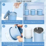 For Stanley Water Cup Silicone Ice Mould Ice Cubes Easy Release - Image 10