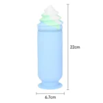 Silicone Pencil Case Pen Container Desk Large Capacity Stationery Case - Image 3