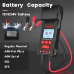 ANCEL 12V/24V Printer-Type Car Battery Tester Battery Power CCA Internal Resistance Life Detector - Image 3