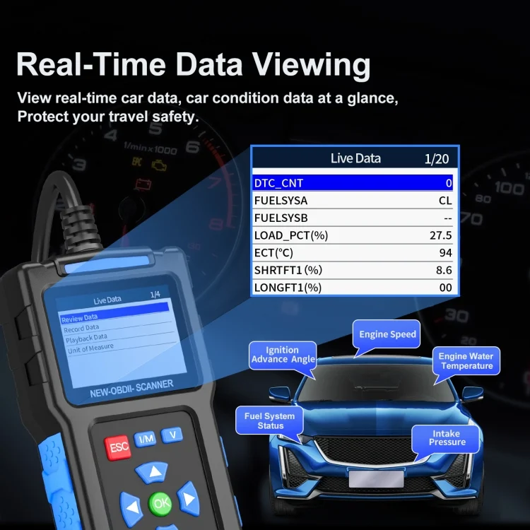 TBD06049521_B9.webp Automobile Fault Diagnostic Instrument OBD2 Engine Tester ELM327 - Image 10