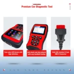 OBD Car Engine Fault Detector ELM327 Car Code Reader Card - Image 7
