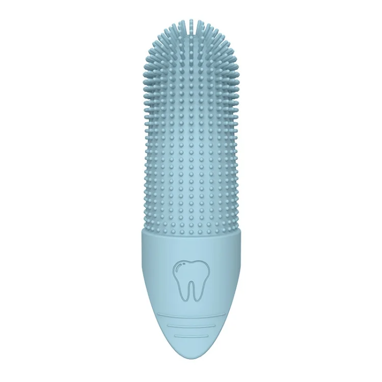 Pet Finger Toothbrush Cats Dogs Silicone Toothbrush Pet Oral Cleaning Care Tool