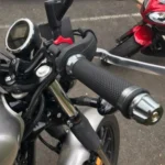 1pair 22mm Motorcycle Universal Handlebar Rubber Cover Oiler CNC Modified Handlebar Grips - Image 5