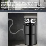 Food Garbage Disposer 7 Levels Grinding Connectable For Dishwasher - Image 10