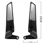 1pair Motorcycle Modification Accessories Invisible Wing Mirror Motorcycle Universal Adjustable Rearview Mirror - Image 4