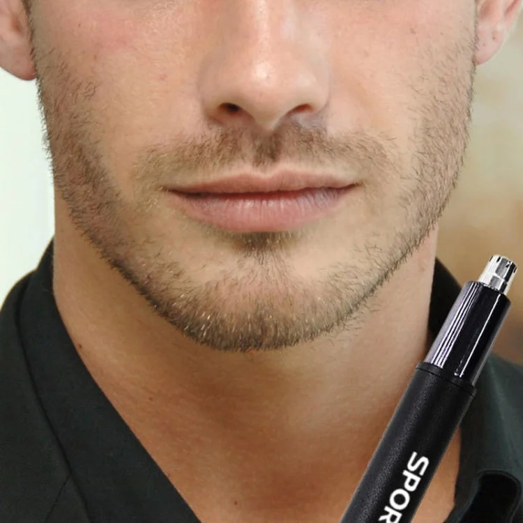 TBD06049568_B1.webp SPORTSMAN SM-431 2 In 1 Electric Nose Hair Repairer Rechargeable Eyebrow Shaver Body Hair Trimmer - Image 2