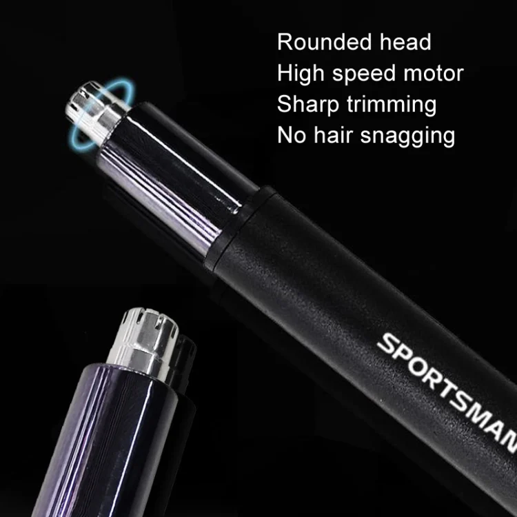 TBD06049568_B3.webp SPORTSMAN SM-431 2 In 1 Electric Nose Hair Repairer Rechargeable Eyebrow Shaver Body Hair Trimmer - Image 4