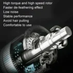 SPORTSMAN SM-431 2 In 1 Electric Nose Hair Repairer Rechargeable Eyebrow Shaver Body Hair Trimmer - Image 5